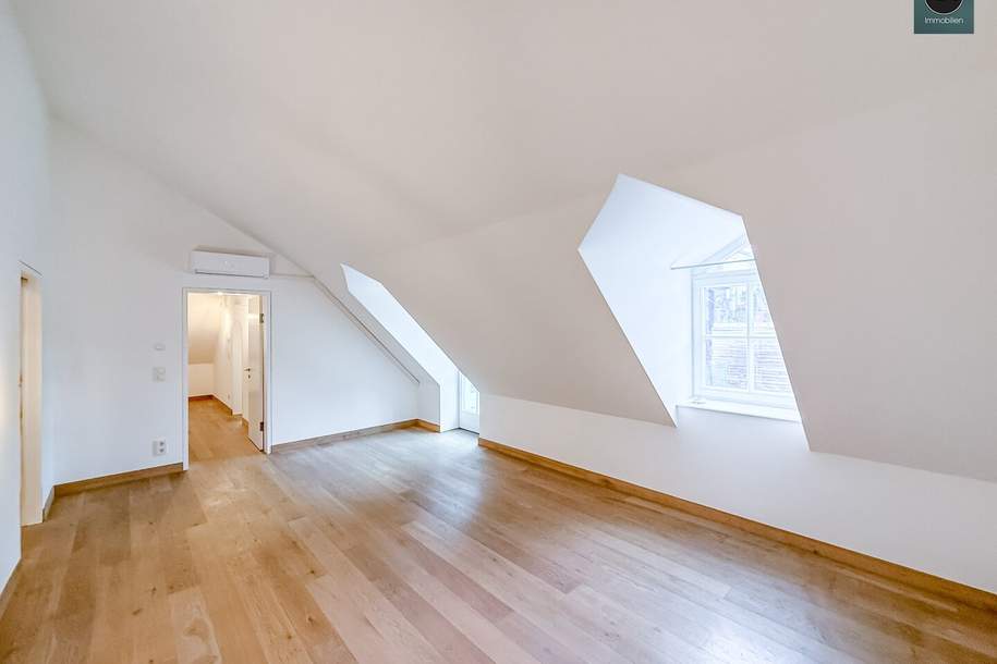 Provisionsfrei: Exklusive Maisonette - Wohnung mit Loggia und Terrasse beim Beethoven Museum und Pfarrplatz! Garagen verfügbar!, Wohnung-miete, 3.241,74,€, 1190 Wien 19., Döbling