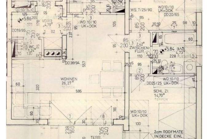 Unbefristete 3-Zimmer-Wohnung mit Terrasse in Bruck an der Mur, Wohnung-miete, 945,10,€, 8600 Bruck-Mürzzuschlag