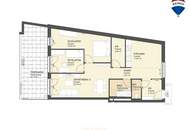 3,5-Zimmer-Apartment mit Terrasse – Ideal für Eigennutzer, Büro oder Praxis