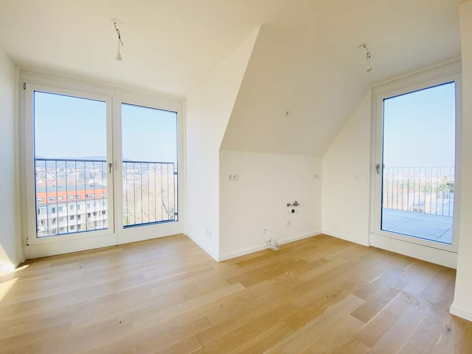 EXKLUSIVES WOHNEN IN OBERDÖBLING - Dachgeschosswohnung mit wunderschönem Ausblick
