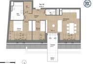 3-Zimmer-Erstbezug in Kagran – Top Lage &amp; 10m² Sonnenterrasse mit modernem Komfort!