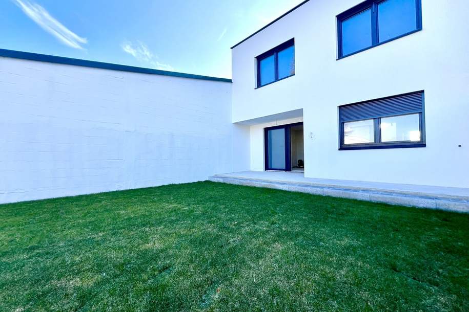 Erstbezug | Luftwärmepumpe | Großzügige Außenfläche | Grünruhelage | Klimavorbereitung | Photovoltaik-Vorbereitung | Vollwärmeschutzfassade, Haus-kauf, 365.000,€, 2451 Bruck an der Leitha