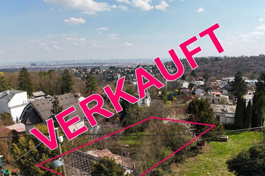 Perfekter Baugrund mit unverbaubarem Wienblick am Heuberg!, Grund und Boden-kauf, 640.000,€, 1170 Wien 17., Hernals