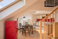 "Dachgeschoss-Maisonette mit Terrasse & Fernblick | Wohnen auf 2 Ebenen am Fuße des Wilhelminenberg"