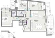 JETZT PROVISIONSFREI | ERSTBEZUG mit ca. 14 m² TERRASSE | 4-Zimmer Dachgeschoss | TG-Stellplatz optional | Nachhaltiges Wohnbauprojekt