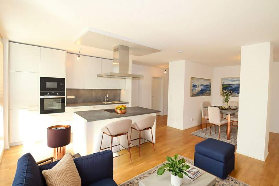 URLAUBSFEELING PUR - 3 Zimmer WHG mit Balkon, Pool und Garage, Wohnung-miete, 1.300,00,€, 2100 Korneuburg