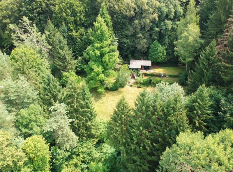 Sonniges Grundstück mit Wochenendhaus in idyllischer Alleinlage in Oberweißenbach, Feldbach!