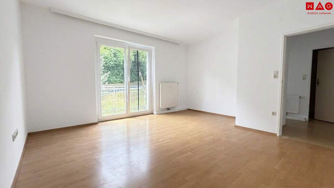 Ruhige Singlewohnung in Grünburg mit sonnigem Balkon, gemütlichem Wohnbereich und separater Essküche in ländlicher Idylle - naturnah wohnen, entspannen und die Vorzüge des Steyrtals genießen!