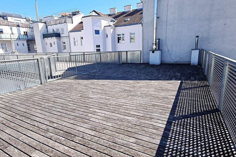 LORYSTRASSE, U3-Nähe, 61 m2 Neubau mit 80 m2 Terrasse, Wohnküche, 1 Zimmer, Duschbad, Parketten, 1. Liftstock, vermietet, Wohnung-kauf, 309.000,€, 1110 Wien 11., Simmering