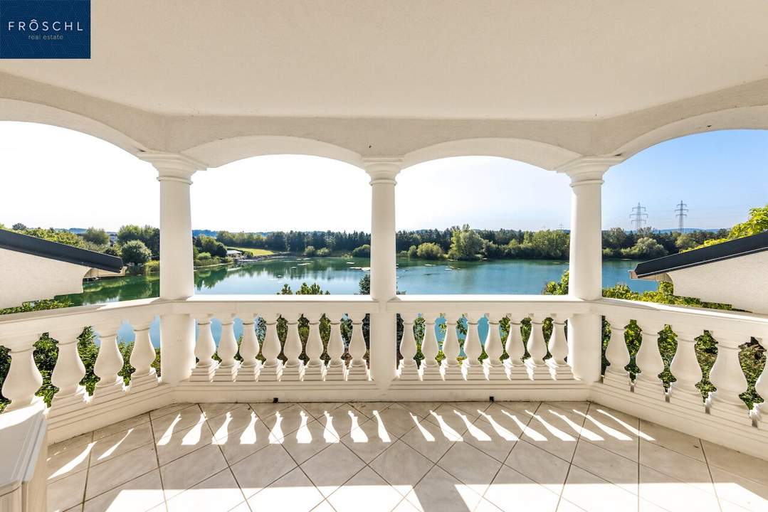 Private Seevilla mit Tennis &amp; Wellness auf 6,2ha – Refugium bei Ybbs an der Donau