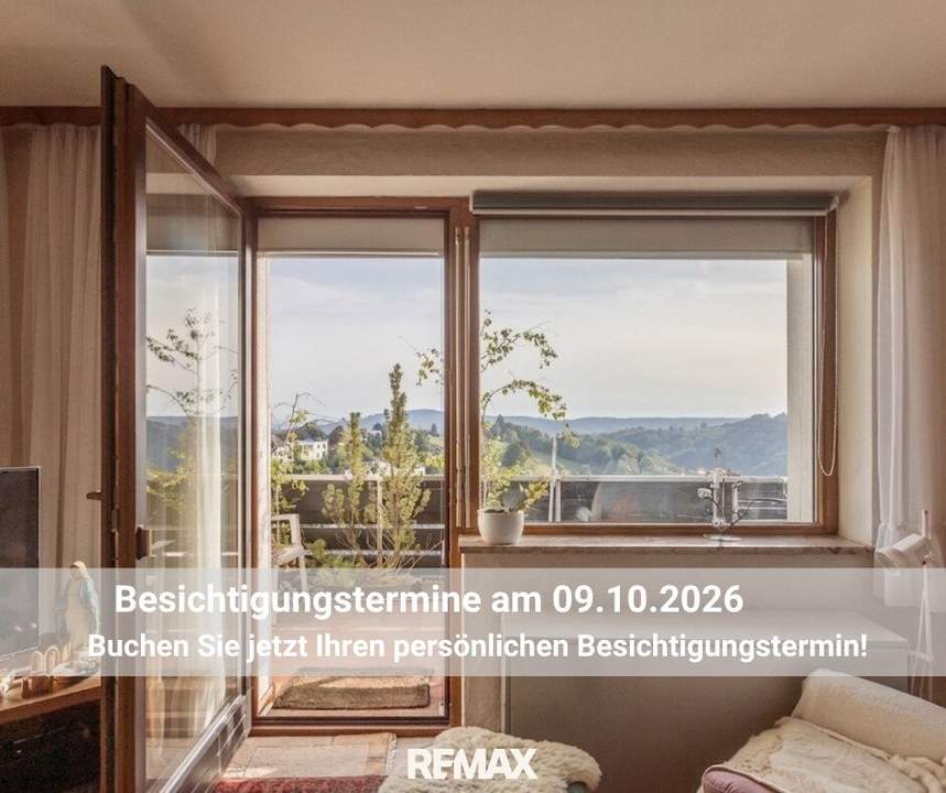 4-Zimmer Eigentumswohnung mit atemberaubender Panoramasicht nahe dem Pöstlingberg
