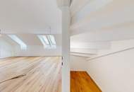 ERSTBEZUG - Lichtdurchflutete 4 Zimmer DG-Wohnung mit Terrasse in 1050 Wien