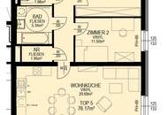 Schöne 3-Zimmer-Wohnung mit Balkon in Randegg