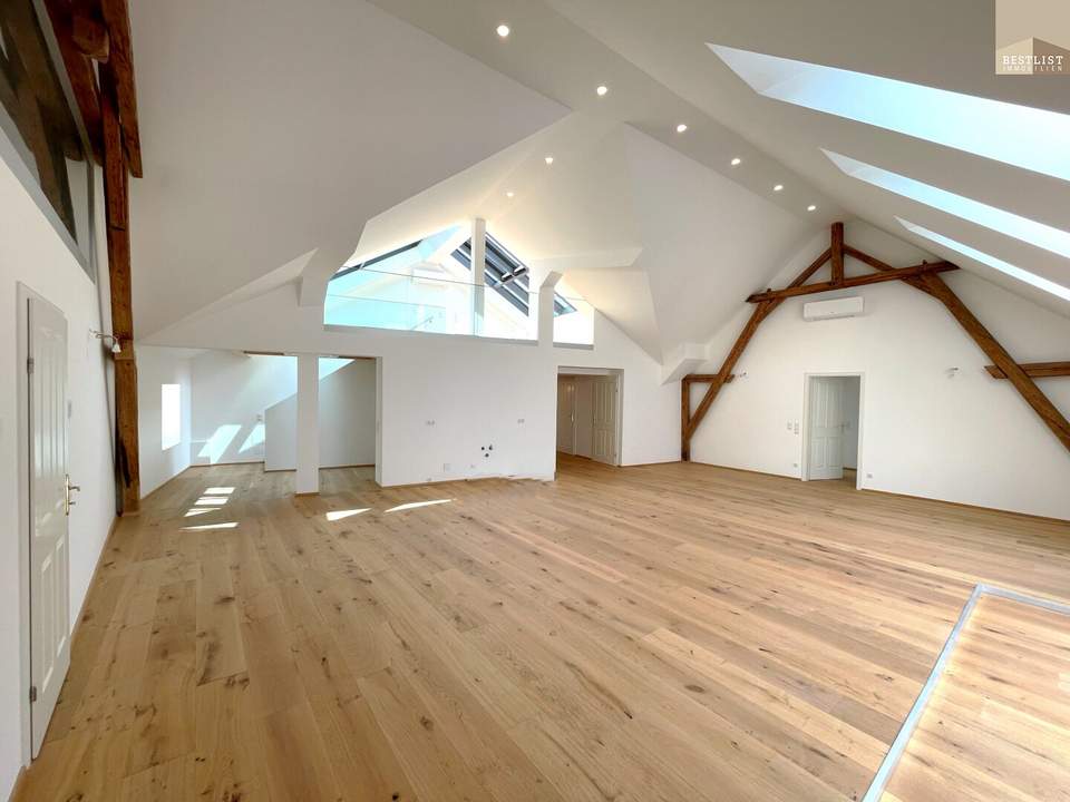 Dachgeschosswohnung mit Stellplatz im Zentrum Baden