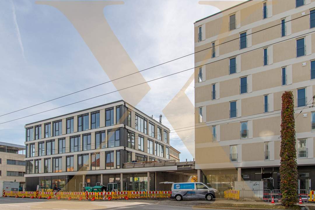 Einzigartige Neubau Geschäfts-/ Praxisflächen im Neubau "Med Cube Linz Mitte" zu vermieten!