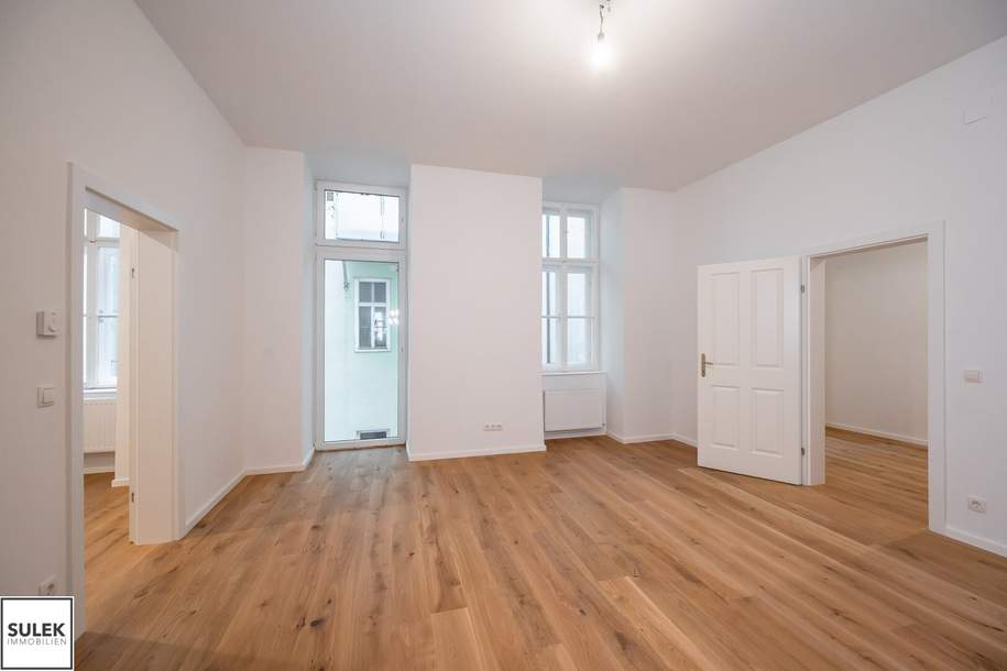 ruhige, sanierte 2 Zimmer Wohnung mit Balkon in den Innenhof nähe Augarten/Prater ~ Fugbachgasse 7, Wohnung-kauf, 270.000,€, 1020 Wien 2., Leopoldstadt