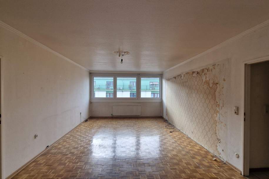 Sanierungsbedürftig + hell + Nähe Schönbrunn + schöner Fernblick + U4 Nähe!!, Wohnung-kauf, 265.000,€, 1140 Wien 14., Penzing