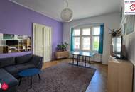 Charmante Altbauwohnung mit zwei Balkonen im Herzen des 5.Bezirks (zweiter Stock ohne Lift)