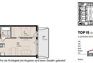 ERSTBEZUG - MODERNE AUSSTATTUNG: Hofseitige, moderne 2-Zimmerwohnung mit Balkon!