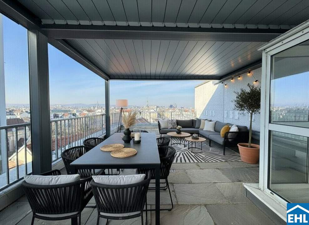 PENTHOUSE VIBES ÜBER DEN DÄCHERN VON WIEN