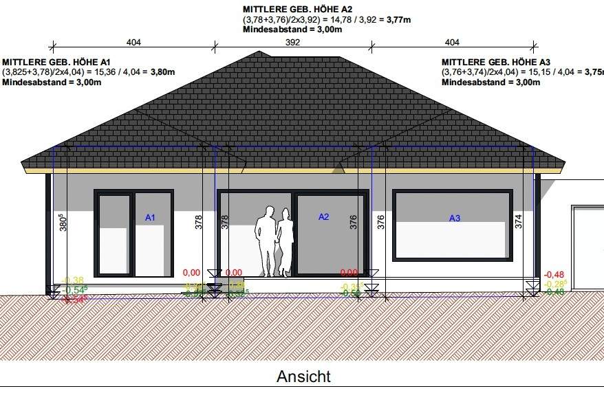 Moderner Bungalow im Rohbau – Ihr neues Zuhause in Sierndorf, Haus-kauf, 439.000,€, 2011 Korneuburg