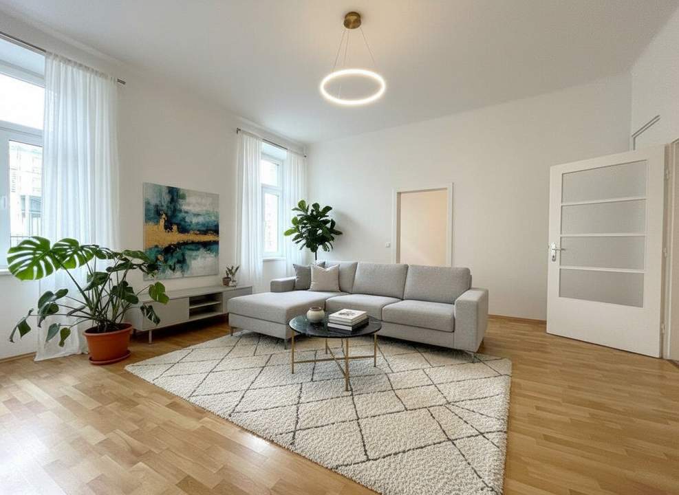 1030! Tolle 3-Zimmer Wohnung mit zwei Bädern nahe U3/Schlachthausgasse!