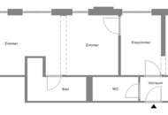 Leistbare zwei Zimmerwohnung in Frohsdorf!