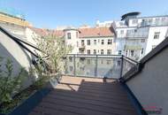 PROVISIONSFREI - ERSTBEZUG - Luxus pur! Große Dachgeschossmaisonette mit Dachterrasse, Pool und Deckenkühlung in RUHELAGE!