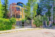 Grüne Oase in Prestige-Lage, Stilvilla mit ca. 1.600 m² Grund, Gästehaus, 2 Garagen und großem Pool