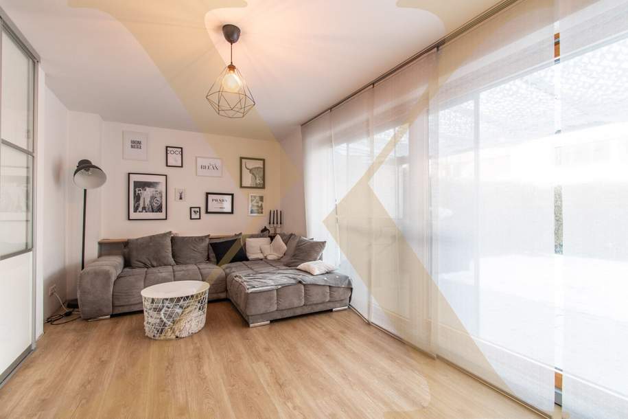 Eckreihenhaus mit sonnigem Eigengarten und Tiefgaragenparkplatz in Linz/St. Magdalena zu vermieten!, Haus-miete, 1.798,61,€, 4040 Linz(Stadt)