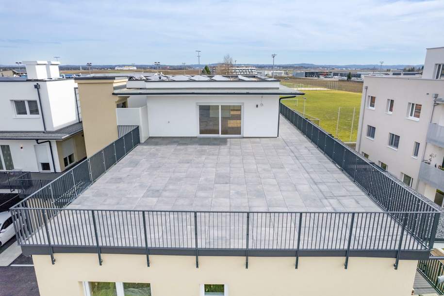 Penthouse mit sensationeller Terrasse in Unterpremstätten, Wohnung-kauf, 590.000,€, 8141 Graz-Umgebung