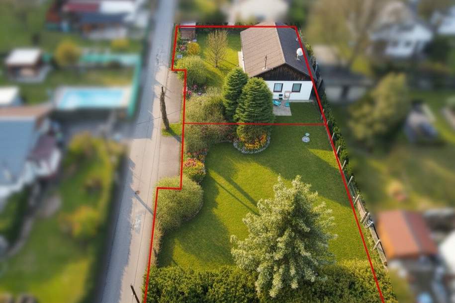 Mühlwasser, Lobau, Donauinsel | Grundstück I Wohnen in RUHELAGE beim Wasser, Grund und Boden-kauf, 390.000,€, 1220 Wien 22., Donaustadt