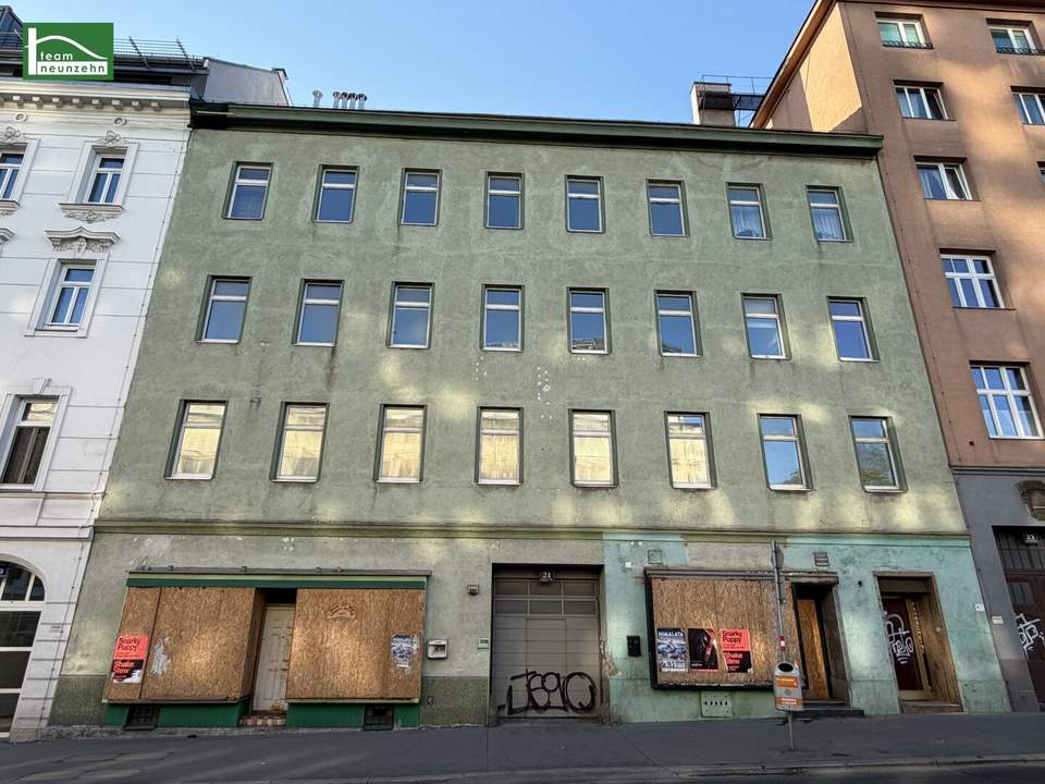 Für Projektentwickler! Bestandshaus bis auf 1 Einheit leerstehend! Entwicklungspotential Gesamtfläche 1.100m²!