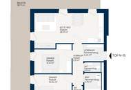 Hochwertige 3-Zimmer-Wohnung mit großem Balkon