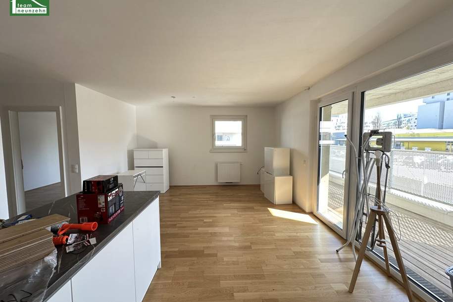 Sonnige Süd-West Wohnung mit großer Terrasse nahe Trillerpark und S-Bahn! - RUHELAGE - JETZT ANFRAGEN, Wohnung-kauf, 435.000,€, 1210 Wien 21., Floridsdorf