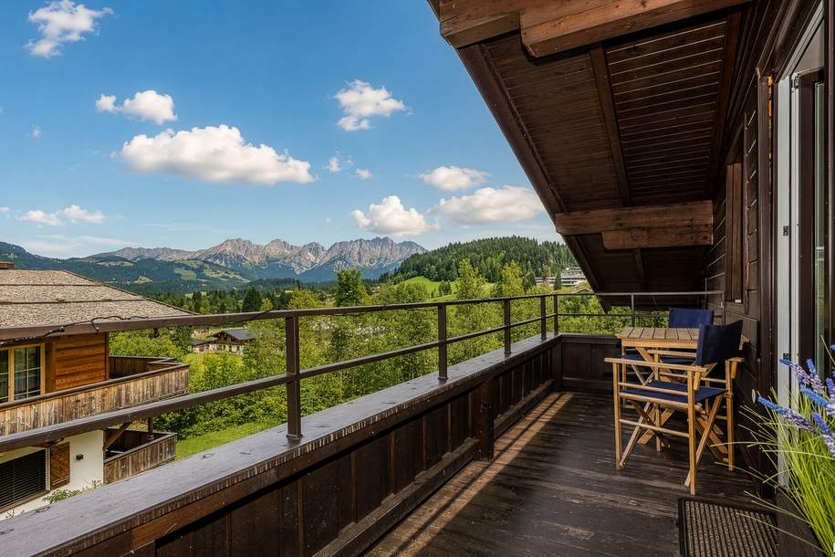 Dachgeschosswohnung an der Skipiste mit Kaiserblick, Wohnung-kauf, 430.000,€, 6370 Kitzbühel