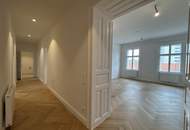 GENERALSANIERT! Wunderschöne 4-Zimmer Altbauwohnung mit kleiner Loggia Nähe Stadtpark, 1030!