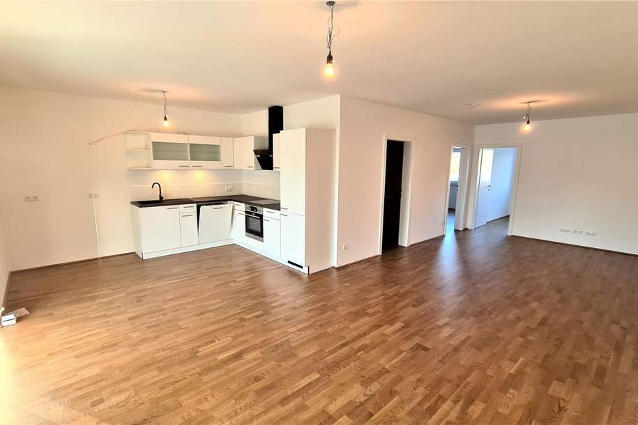 Tolle neuwertige, heizkostensparende 3 Zimmerwohnung mit Küche und Loggia in zentraler Kleinmünchner Lage!, Wohnung-miete, 1.096,47,€, 4020 Linz(Stadt)