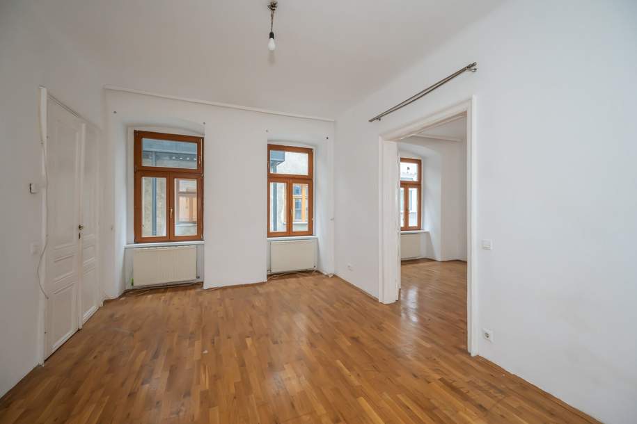 ++NEU++ ruhige 2-Zimmer Altbau-Wohnung, viel Potenzial!, Wohnung-kauf, 238.000,€, 1020 Wien 2., Leopoldstadt