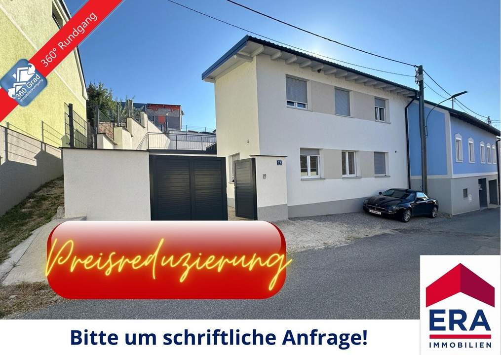 PREISREDUZIERUNG: Wilfersdorf - Neubau - Erstbezug Modernes Zweifamilienhaus in ruhiger Zentrumsnähe