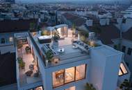 Servitenviertel! Exklusives 6-Zimmer-Penthouse mit Dachterrasse