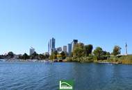 Sonnige Wohnung direkt bei der Alten Donau und nahe Kagran U1! Traumhafte Terrasse mit Skyline-Blick - Baurechtsgrund
