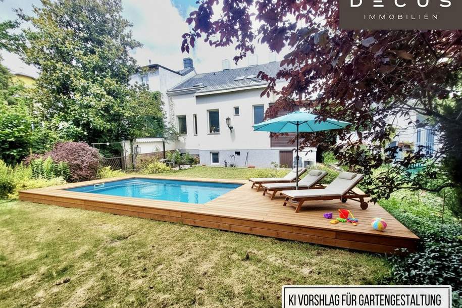 Ihr Traumhaus in 1180 Wien: 5 Zimmer mit Garten – renovierungsbedürftig, großes Potenzial!, Haus-kauf, 1.490.000,€, 1180 Wien 18., Währing