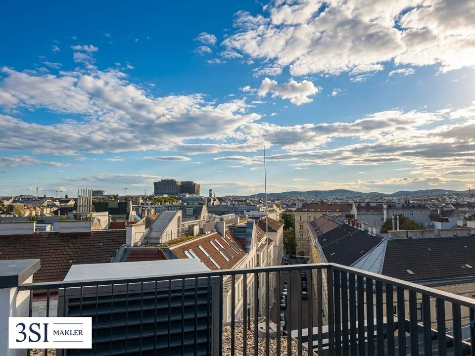 Luxuriöses Penthouse im Servitenviertel – 6 Zimmer, Dachterrasse &amp; Whirlpool