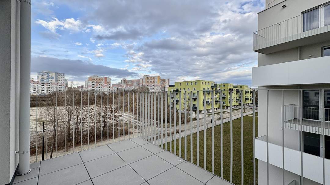 Erstbezug in 1210 Wien: Moderne 3-Zimmer-Wohnung mit Balkon – Provisionsfrei