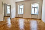 AUGARTEN-NÄHE, gepflegte 85 m² Altbau, 3 Zimmer, Extraküche, Wannenbad, Parketten, WG-geeignet, 3. Liftstock, Rembrandtstraße