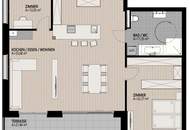 RESERVIERT! - TOP CW07 - NEUBAUPROJEKT ITTER - Großzügiges 3-Zi-Penthouse zu kaufen!
