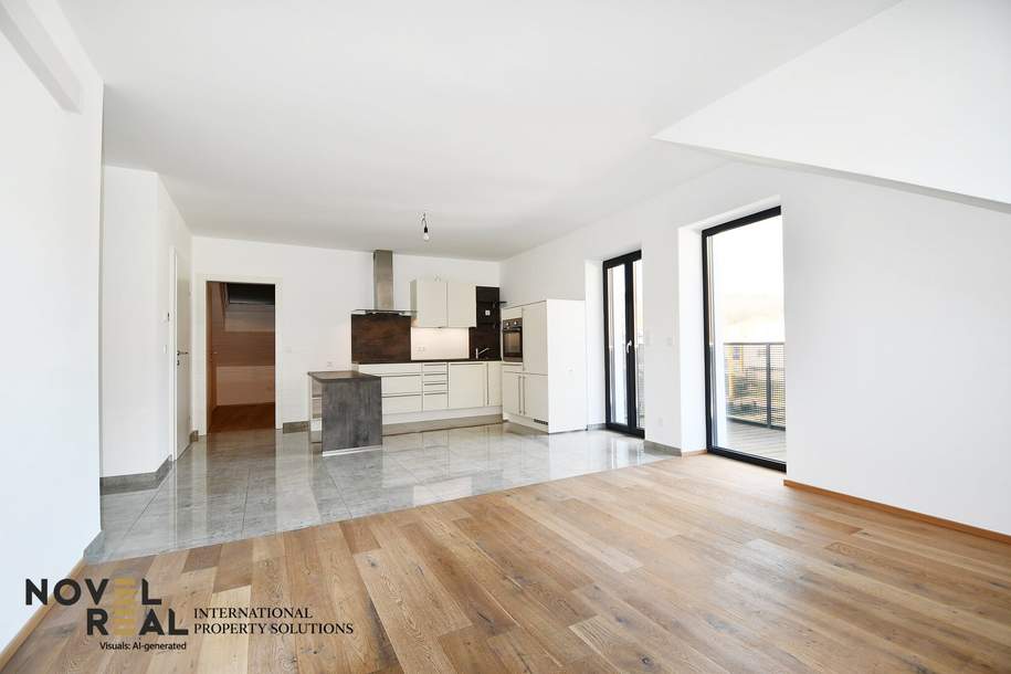 Wunderschöne 3 Zimmerwohnung mit großer Dachterrasse, Wohnung-miete, 1.364,15,€, 3002 Sankt Pölten(Land)