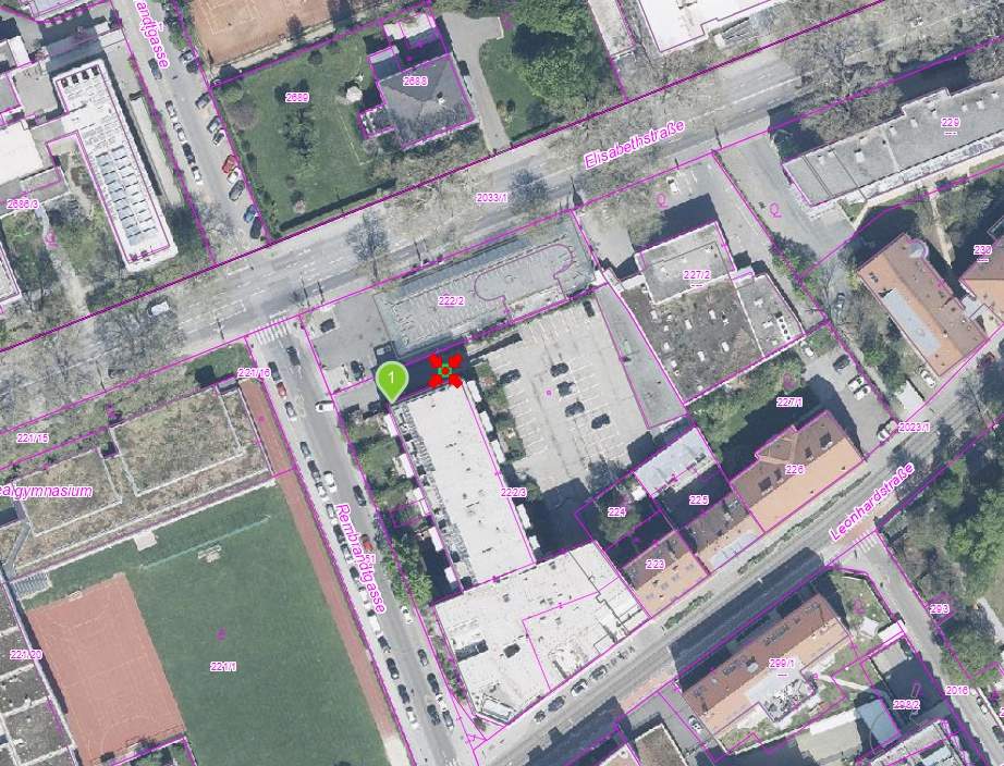 Tiefgaragen-Parkplatz in Graz, Nähe LKH,KF UNI, Med. UNI (Provisionsfrei)