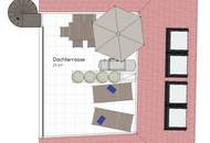 Premium-Wohnen über den Dächern: Stilvolle Neubauwohnung mit Masterbedroom, Ankleide, Bad mit Fenster und großer Dachterrasse!